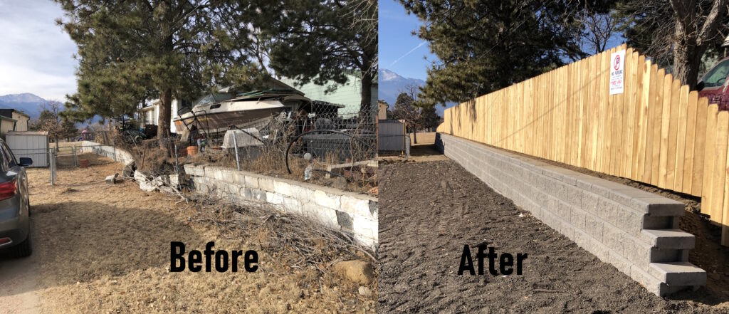 Colorado Springs Retaining Wall Contractor